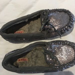 Bongo moccasin silver